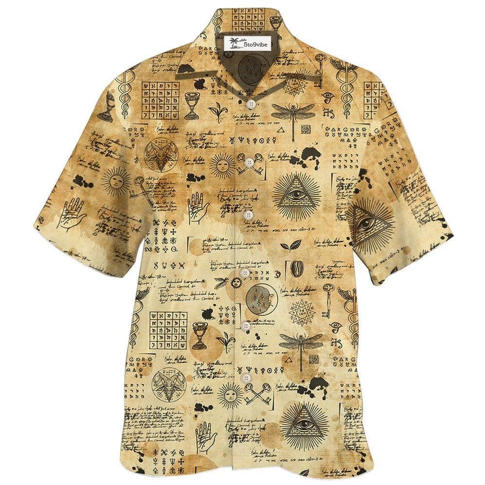 Hawaiian Shirt / Adults / S Egypt Alchemy Egypt In The Art - Hawaiian Shirt 