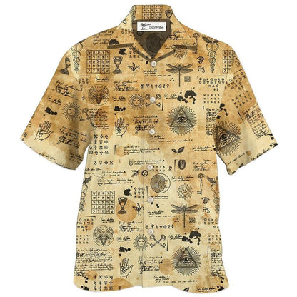 Hawaiian Shirt / Adults / S Egypt Alchemy Egypt In The Art - Hawaiian Shirt 