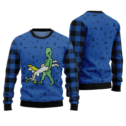Alien Ugly Christmas Sweater