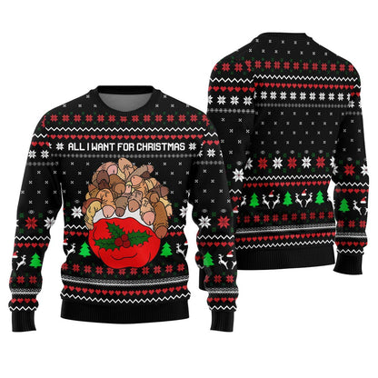 All I Want For Christmas Is Dickmas Naughty Ugly Christmas Sweater