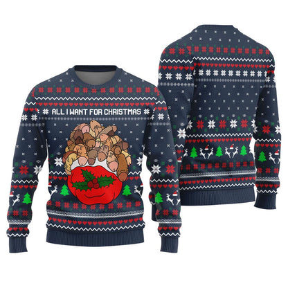 All I Want For Christmas Is Dickmas Naughty Ugly Christmas Sweater