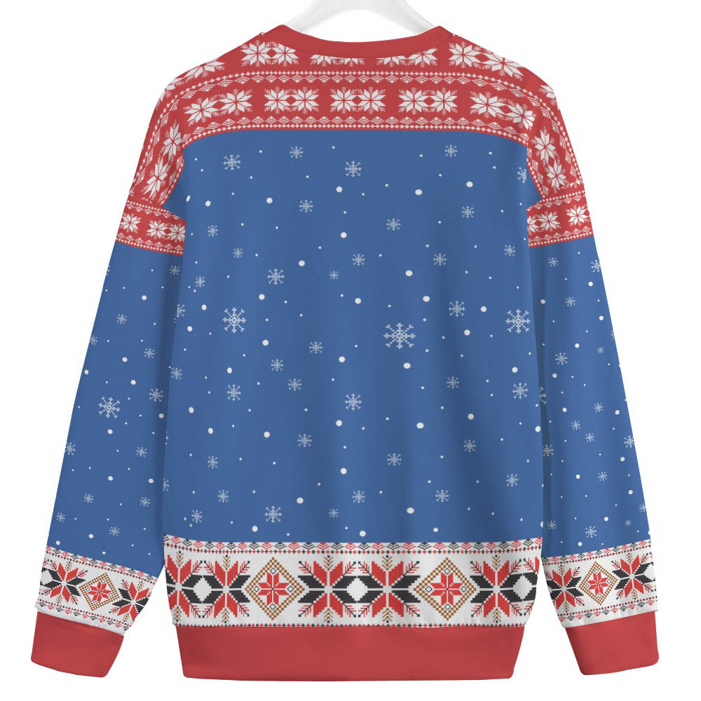 All I Want For Christmas Is Dirty Mens Plus Size Ugly Christmas Sweater