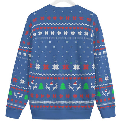 All I Want For Christmas Is Naughty Big And Tall Ugly Christmas Sweater