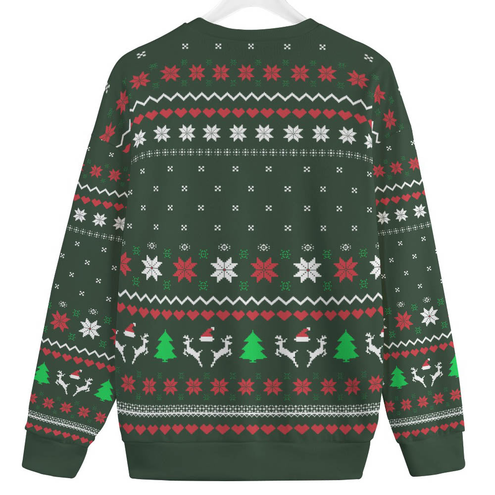 All I Want For Christmas Is Naughty Big And Tall Ugly Christmas Sweater