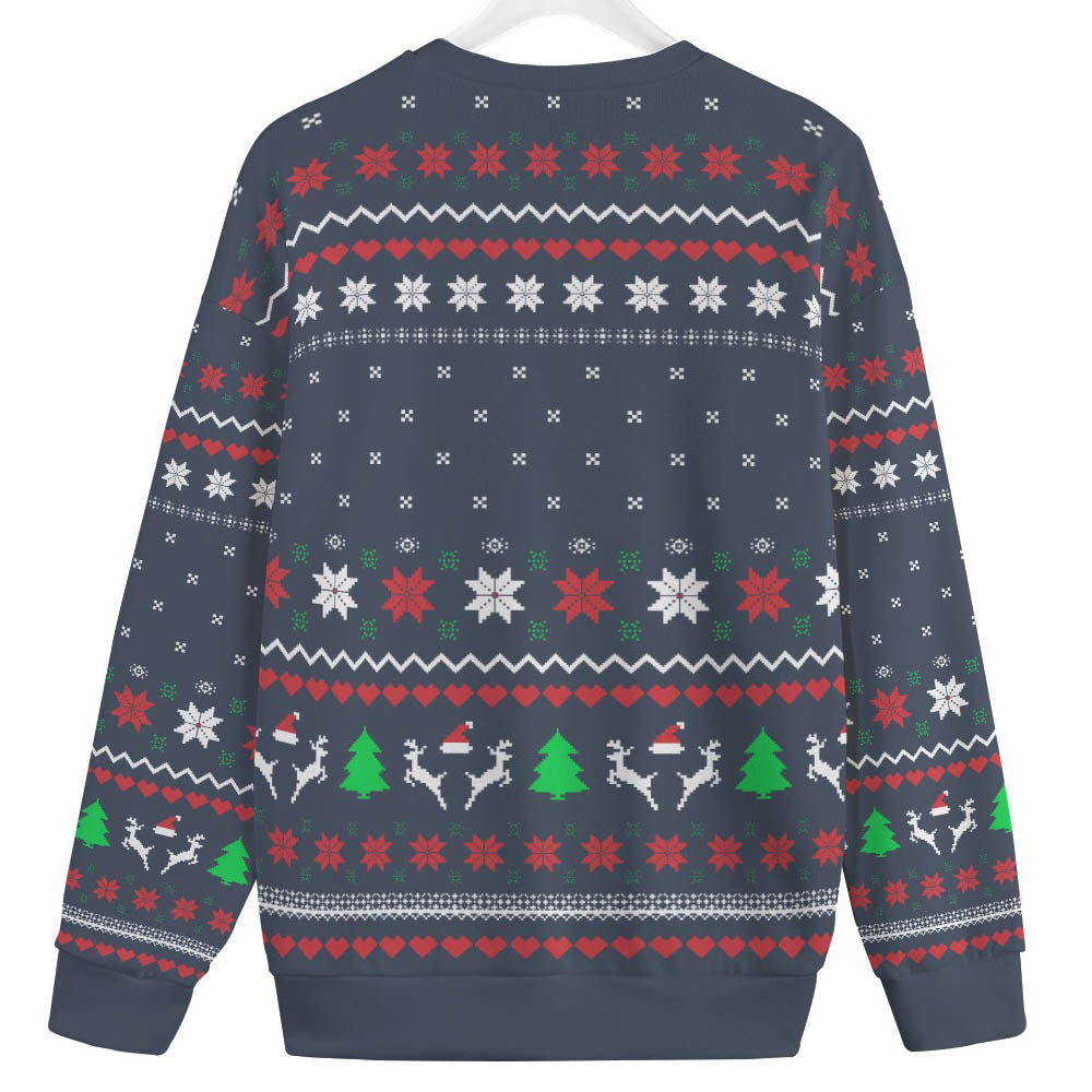 All I Want For Christmas Is Naughty Big And Tall Ugly Christmas Sweater