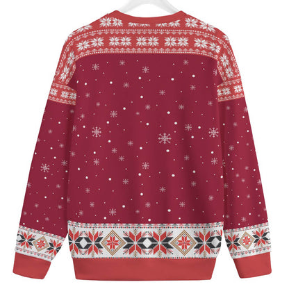 All I Want For Christmas Is Naughty Womens Plus Ugly Christmas Sweater