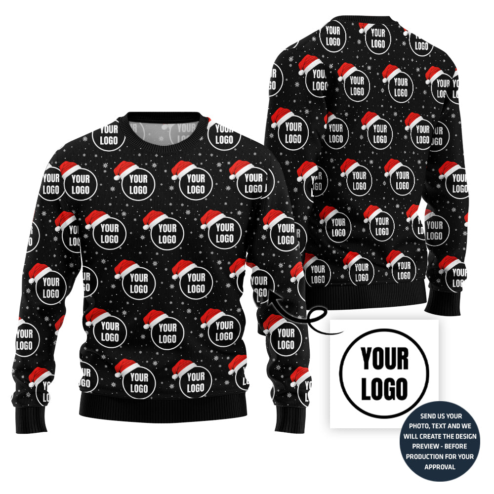 All Over Print Festive Ugly Christmas Jumper For Company