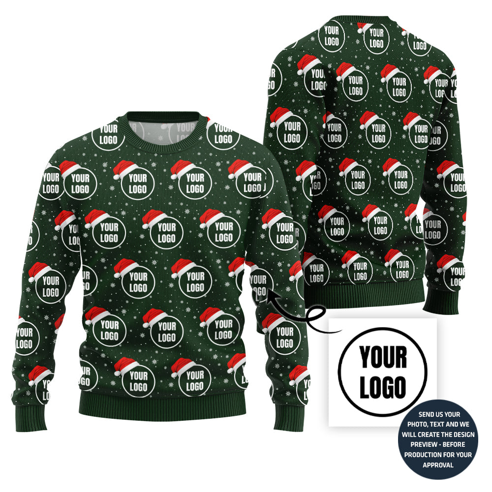 All Over Print Festive Ugly Christmas Jumper For Company