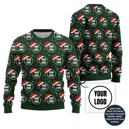 All Over Print Festive Ugly Christmas Jumper For Company