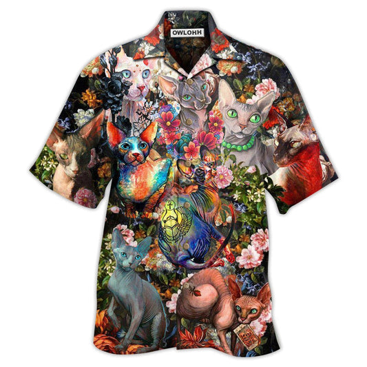 Hawaiian Shirt / Adults / S Cat All I Need Is Sphynx Cats - Hawaiian Shirt 