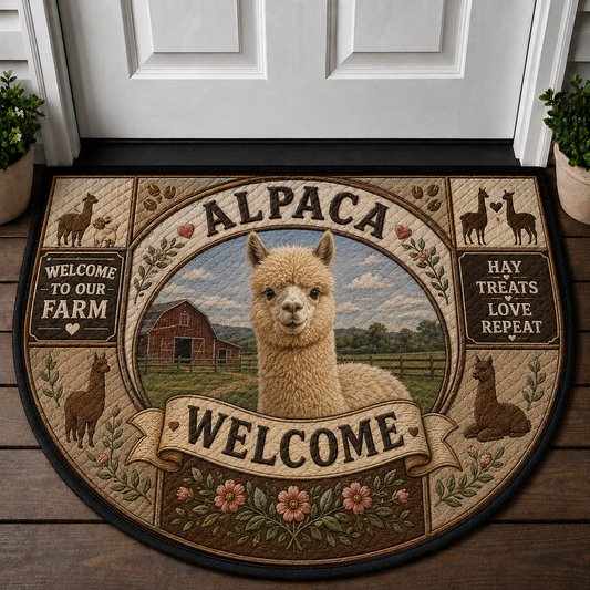 Life Is Better On The Farm Welcome Mat - Home Is Where The Barn Is Farmhouse Doormat - 5to9vibe