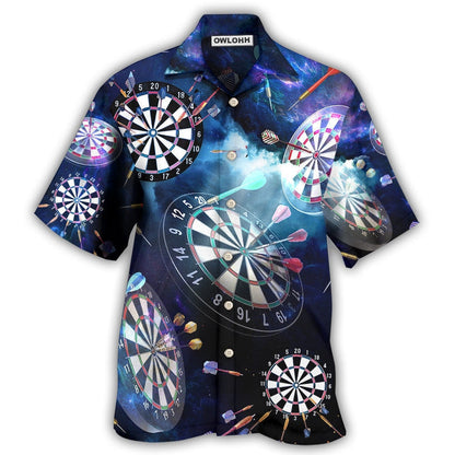 Hawaiian Shirt / Adults / S Darts Amazing Cool Into The Galaxy - Hawaiian Shirt 