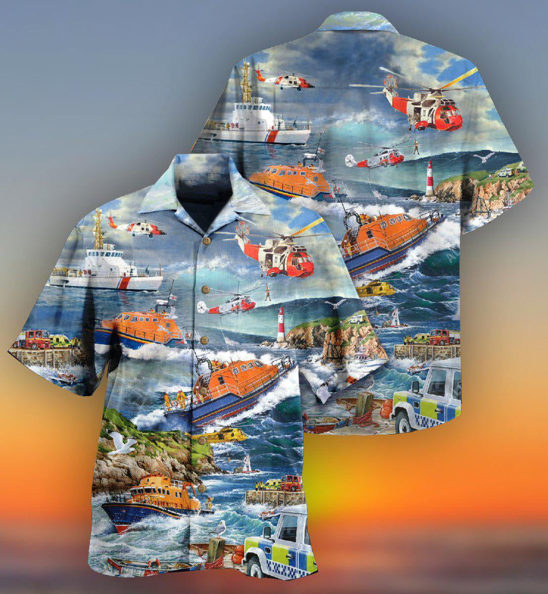 Rescue Amazing Rescue Team - Hawaiian Shirt 
