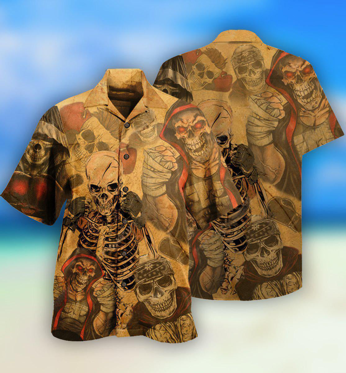 Skull Amazing Boxe - Hawaiian Shirt 