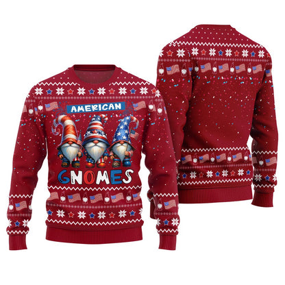 American Gnomes Ugly Christmas Sweater