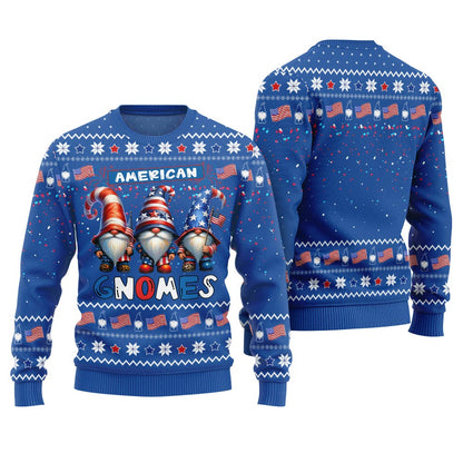 American Gnomes Ugly Christmas Sweater