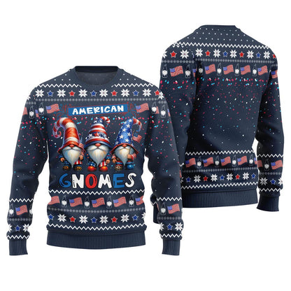 American Gnomes Ugly Christmas Sweater