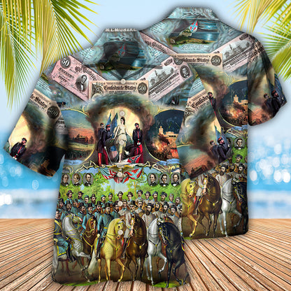 America Civil War - Hawaiian Shirt 