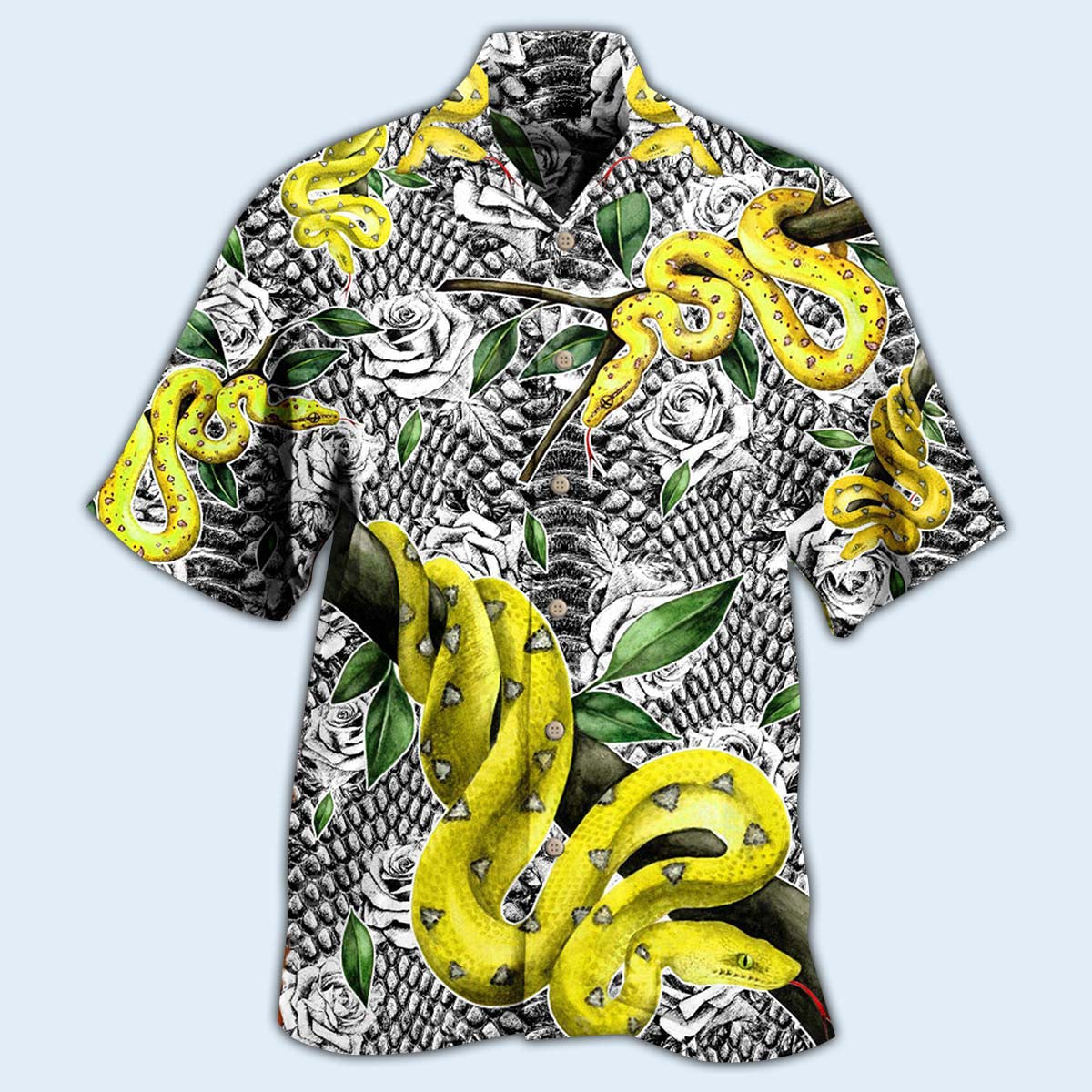 Snake Animals Awesome Snake - Hawaiian Shirt 