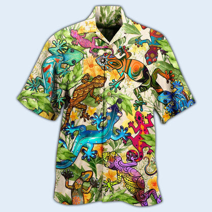 Lizard Animals Back Off Or The Lizard Gets Its - Hawaiian Shirt 