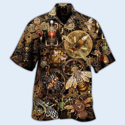 Bee Animals Bee Kind Bee You - Hawaiian Shirt 