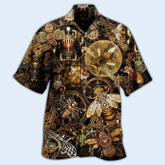 Bee Animals Bee Kind Bee You - Hawaiian Shirt 