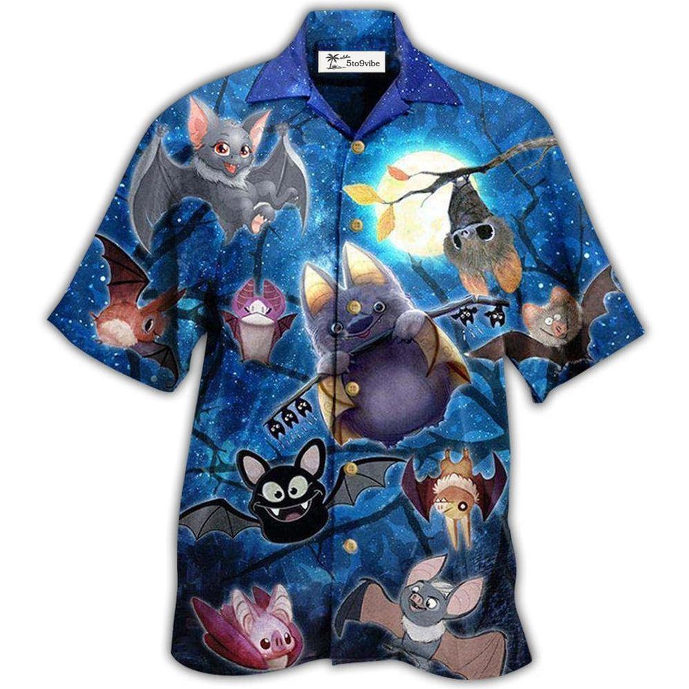 Bat Cute Bats Of The Night Not Scared But Cute - Hawaiian Shirt 