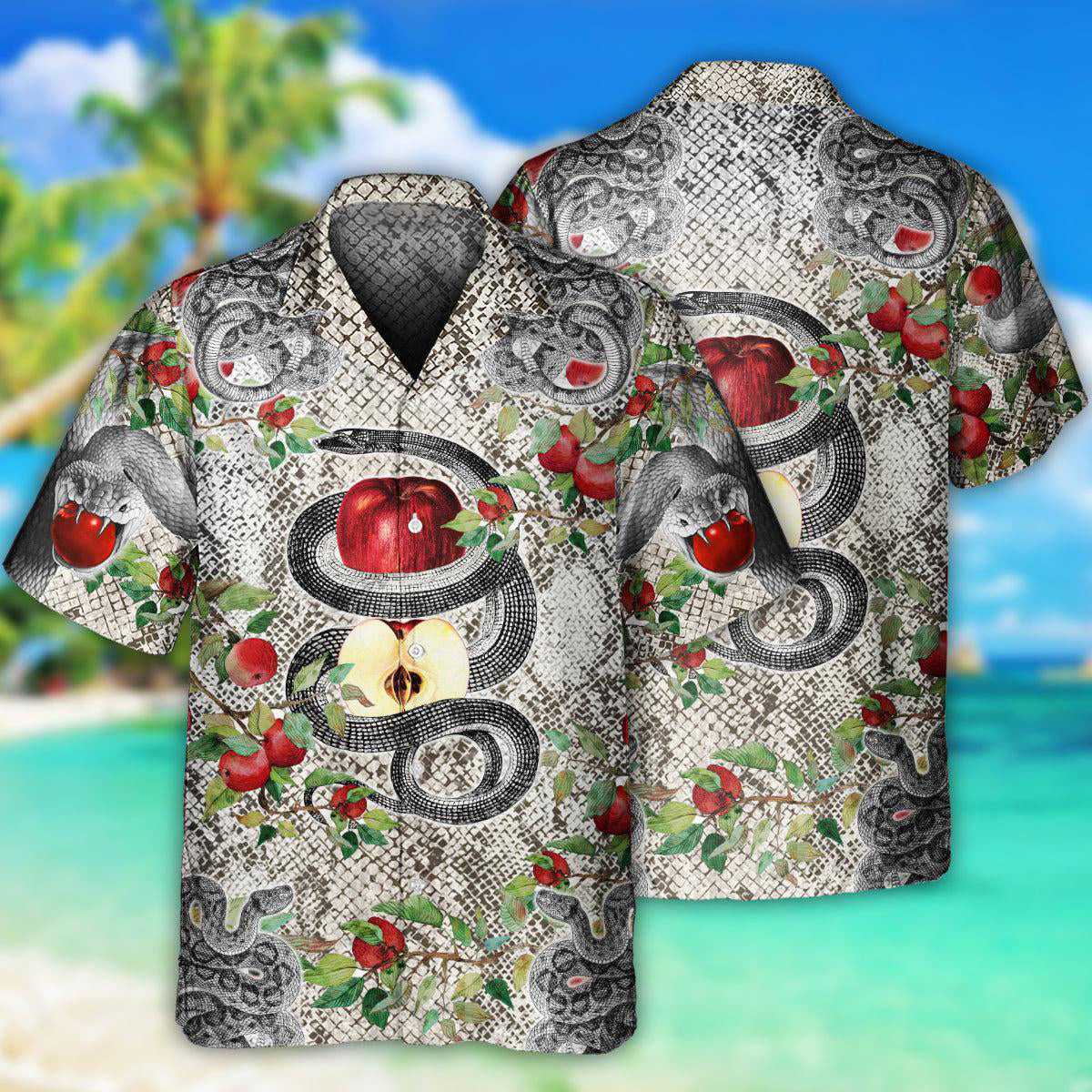 Snake Animals Garden Of Eden Snake - Hawaiian Shirt 