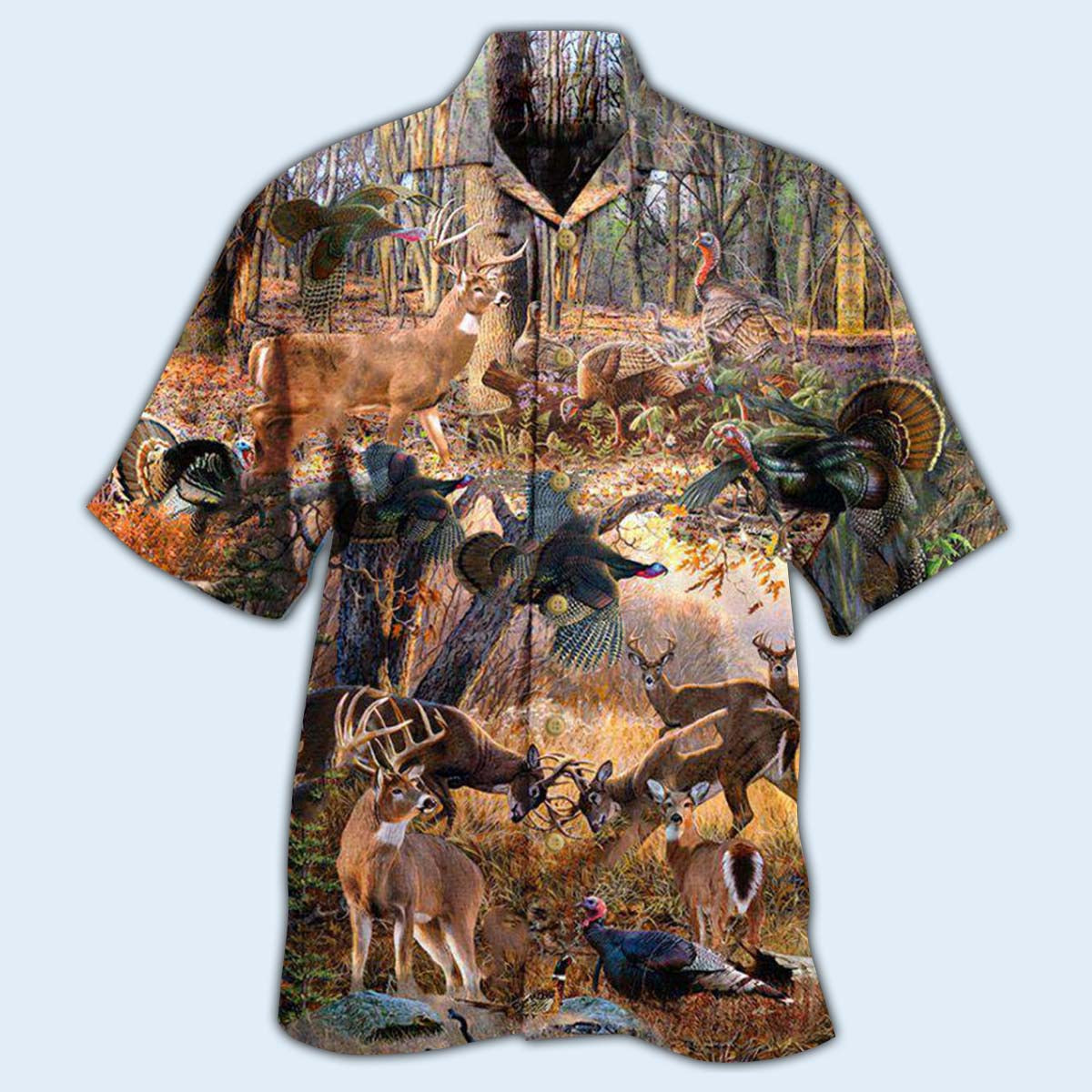 Animals If It Flies It Dies If It Hops It Drops With Vintage Style - Hawaiian Shirt 