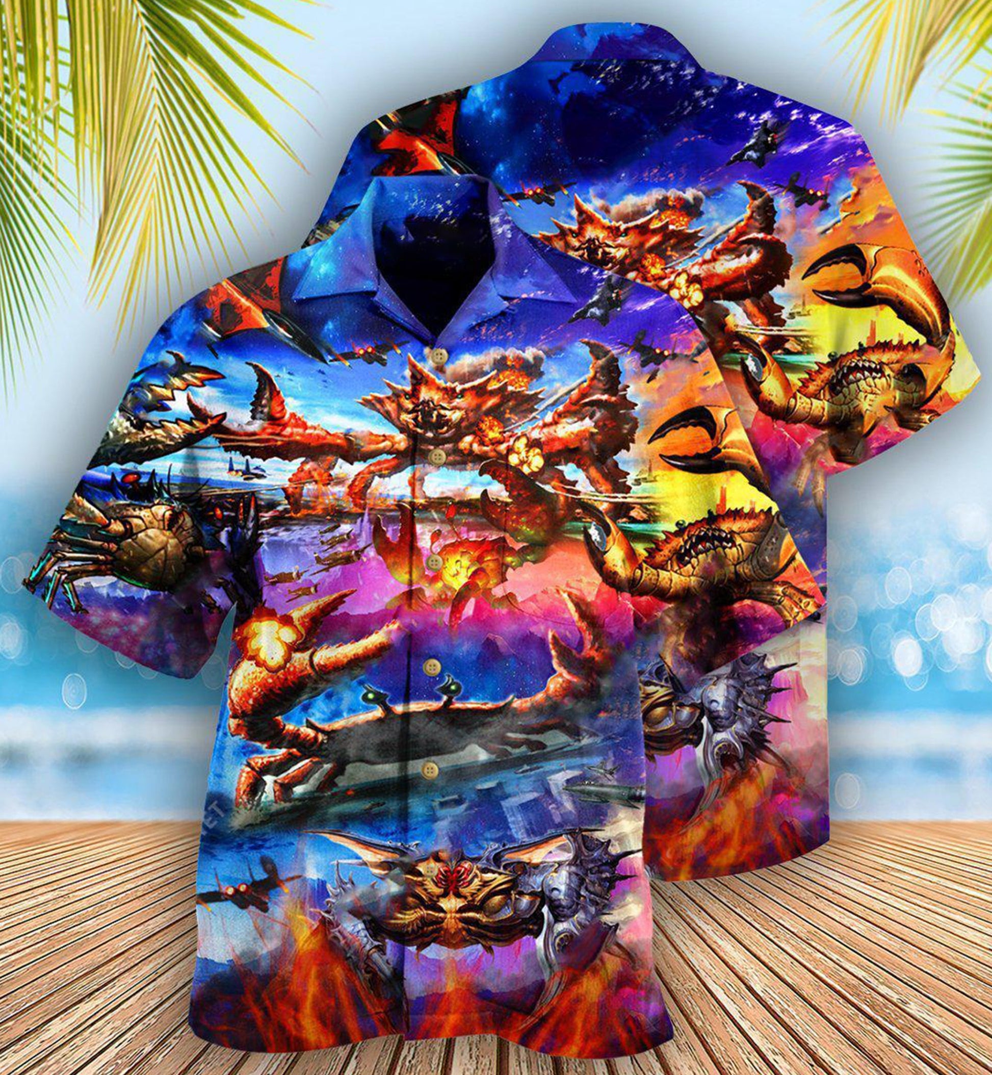 Crab King Of Crab War So Stunning - Hawaiian Shirt 