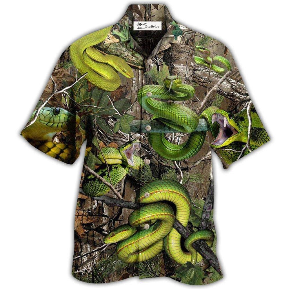 Hawaiian Shirt / Adults / S Snake Will Always Bite Back So Be Careful - Hawaiian Shirt 