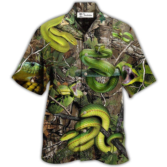Hawaiian Shirt / Adults / S Snake Will Always Bite Back So Be Careful - Hawaiian Shirt 