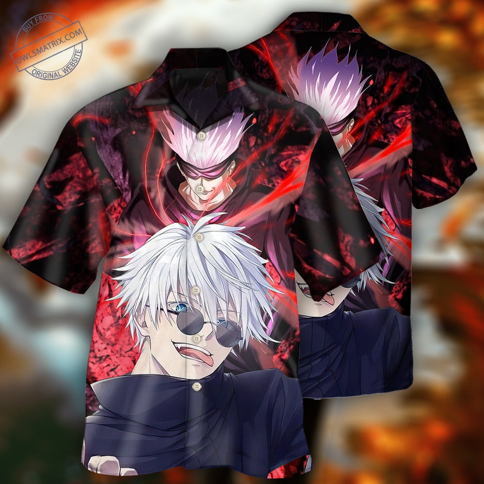 Anime cartoon basic - Hawaiian shirt 