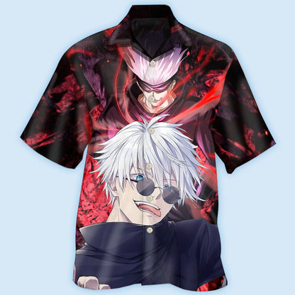 Anime cartoon basic - Hawaiian shirt 
