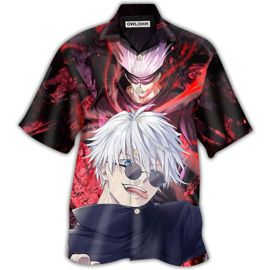 Hawaiian Shirt / Adults / S Anime cartoon basic - Hawaiian shirt 