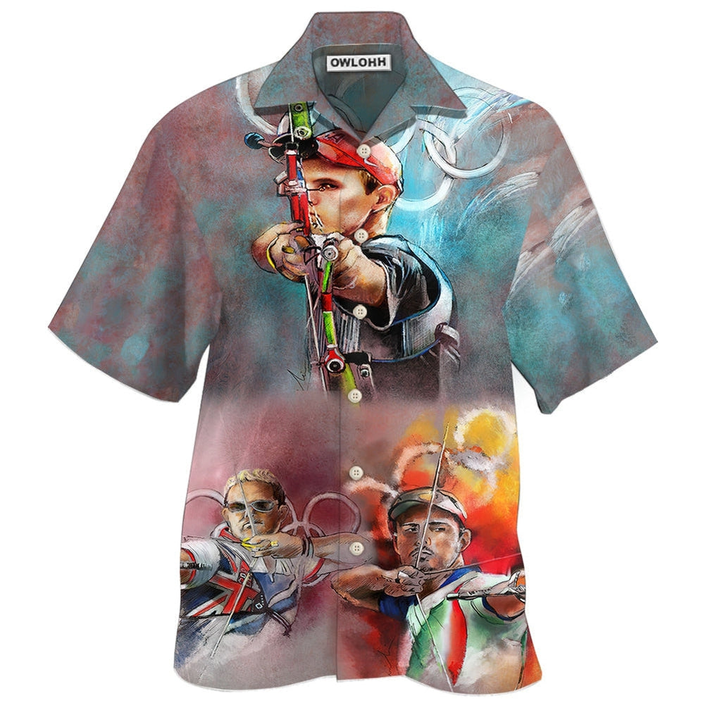 Hawaiian Shirt / Adults / S Archery Cool Is Lovely Life - Hawaiian Shirt 