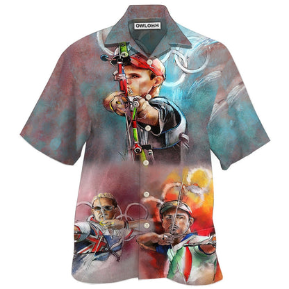Hawaiian Shirt / Adults / S Archery Cool Is Lovely Life - Hawaiian Shirt 
