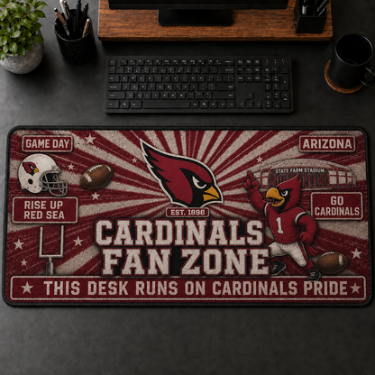 All Football Teams Fans Zone Desk Mat Mouse Pad Plus Size Trending - 5to9vibe