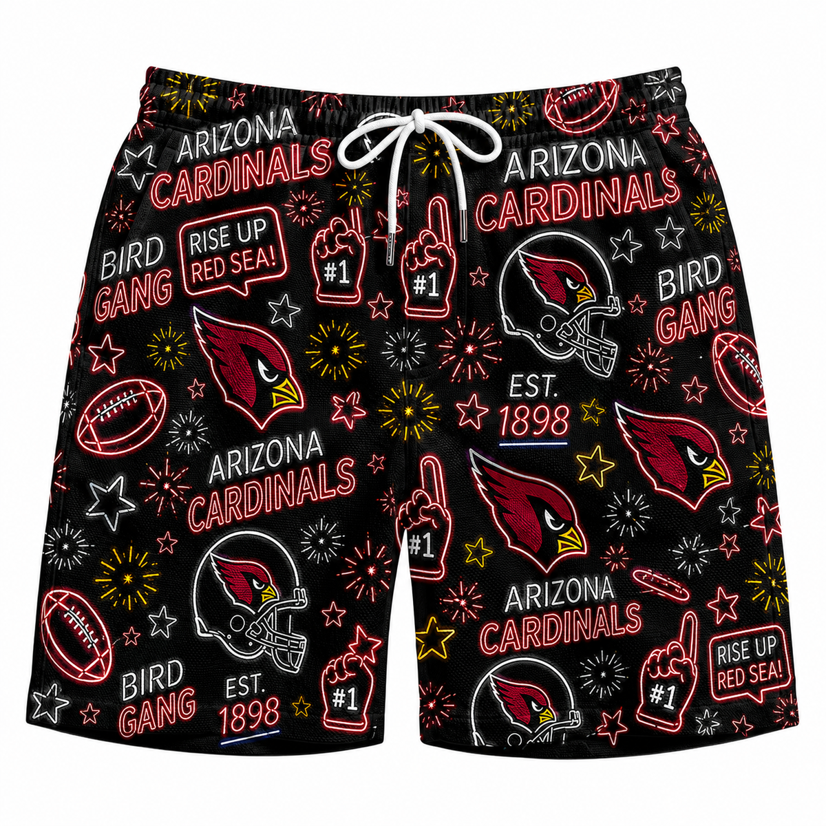 All Football Teams Neon Vibe Summer Button-Up Unisex Hawaiian Shirt For Men and Women-Hawaiian Shirt-5TO9VIBE