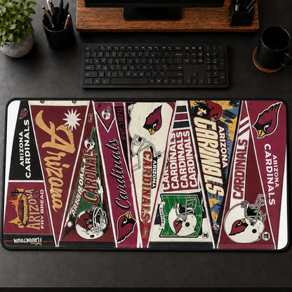 All Football Teams Vintage Anniversary For Fans Desk Mat Mouse Pad Trending - 5to9vibe