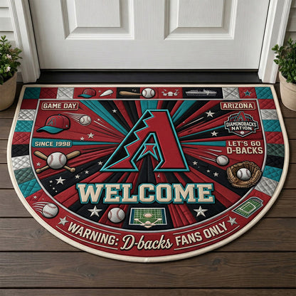 Baseball All Teams Custom Premium Welcome Mat – Personalized Baseball Doormat