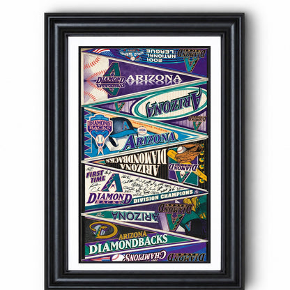 All Baseball Teams Vintage Anniversary For Baseball Fans Poster No Frame - Vertical Poster - 5to9vibe