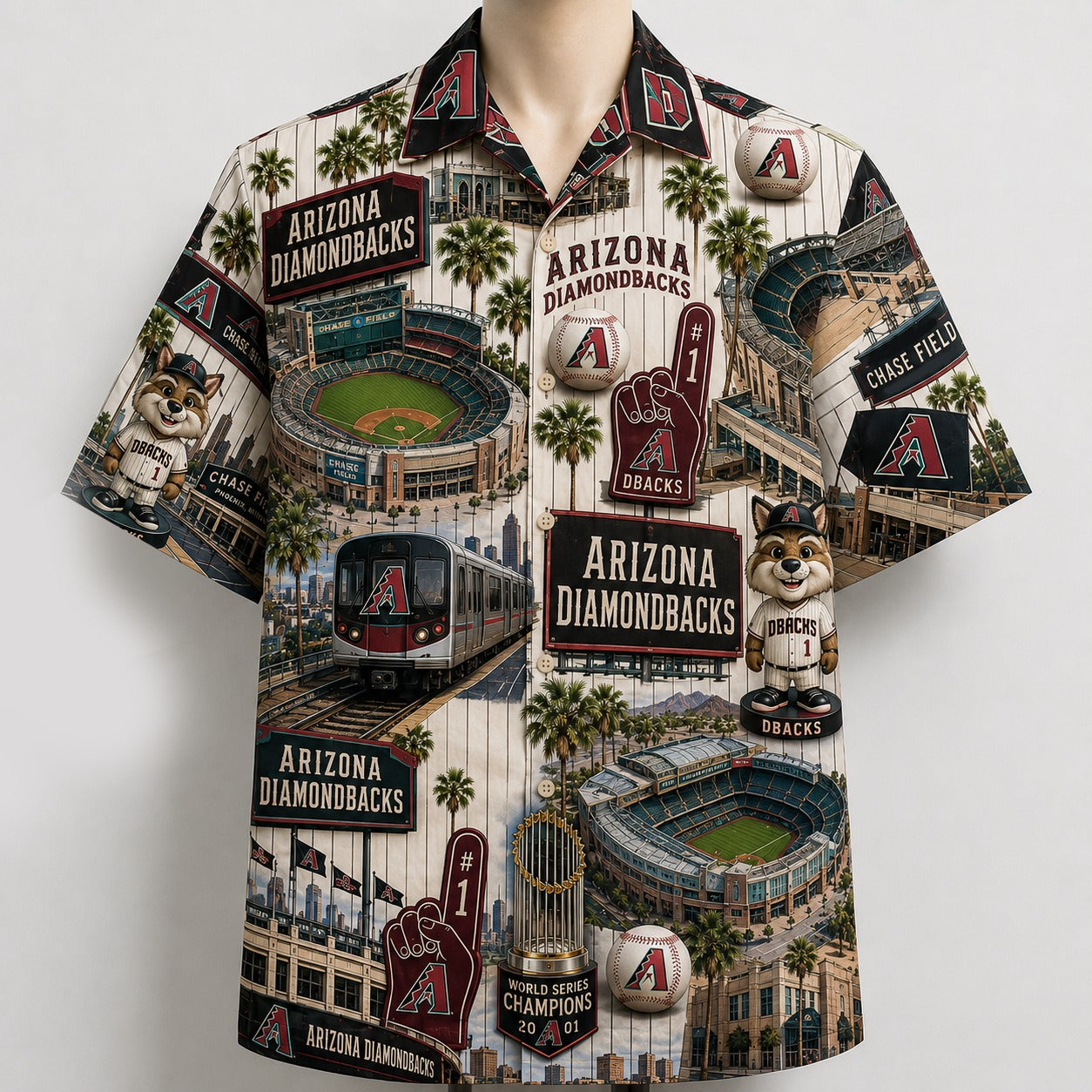 All Baseball Teams Iconic Moments Aloha Shirt for Baseball Fans Button Up Unisex Hawaiian Shirt For Men and Women