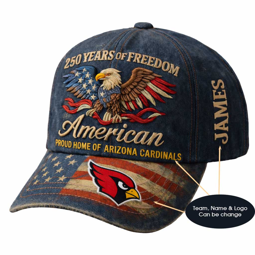 250th Anniversary USA Hat Vintage Eagle 250 Year American Anniversary Patriotic Unisex Baseball Cap