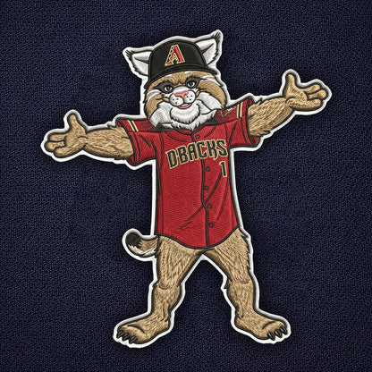 Mascots Baseball Team Embroidered Logo Premium Quarter Zip Sweatshirt, Inspired Quarter Zip Sweater, Unisex Baseball Sweatshirt