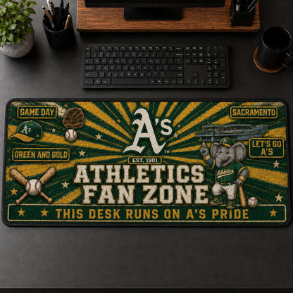 All Baseball Fan Zone Desk Mat For Baseball Fans Gift Mouse Pad Plus Size - 5to9vibe