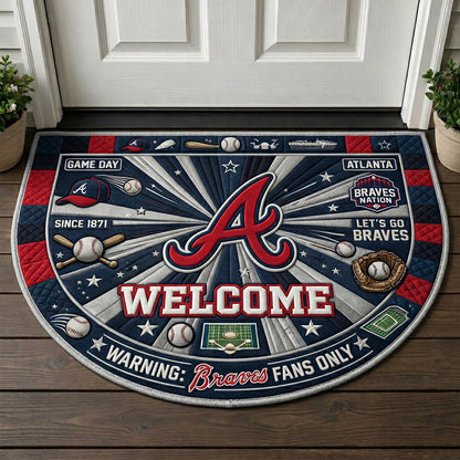 Baseball All Teams Custom Premium Welcome Mat – Personalized Baseball Doormat