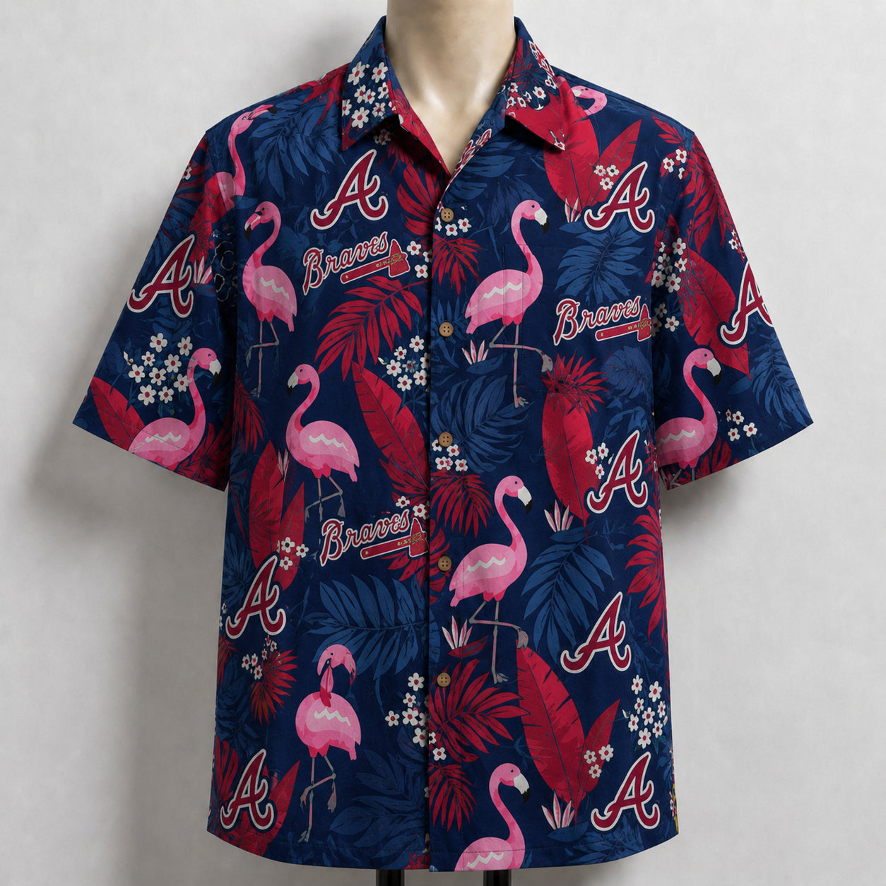 All Baseball Teams Flamingo Hawaiian Shirt | Tropical Baseball Button Up Unisex Hawaiian Shirt For Men and Women