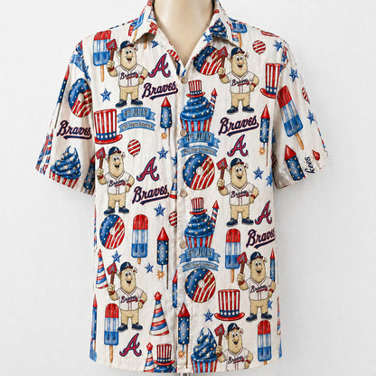 All Baseball Team 4th July 250 Years Anniversary America Premium Unisex Hawaiian Shirt For Men and Women