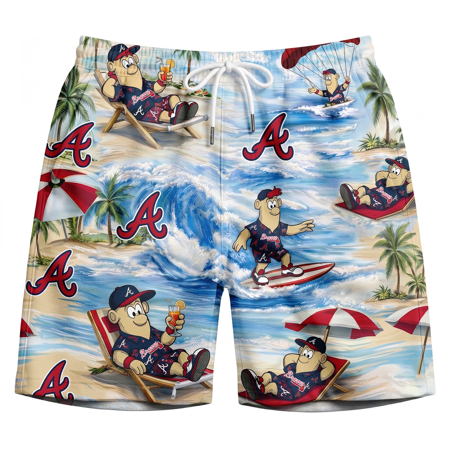 CC Baseball Mascot Beach Viber Button-Up Unisex Hawaiian Shirt For Men & Women